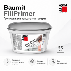 Грунтовка Baumit FillPrimer для перекрытия микротрещин, 25 кг