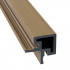 Угол для реечной панели EasyDecking Ко-Экструзия 50*50*4010 мм.