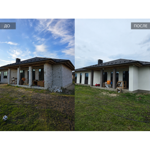 Устройство мокрого фасада в Брянске: цена под ключ